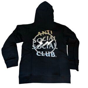 ASSC Fragment Half Tone Hoodie Black